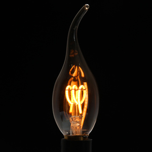 C32 LED Soft Filament Bulbs Dimmable
