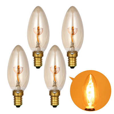 4W C35 LED Soft Filament Dimmable